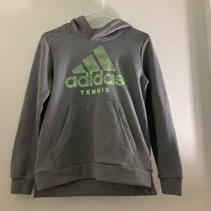 Adidas tennis sweat shirt. Size 11-12 youth.
